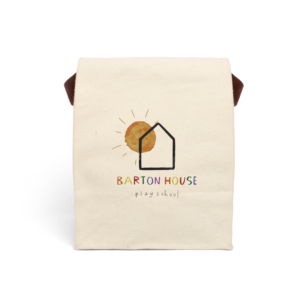 Barton House Canvas Lunch Bag With Strap