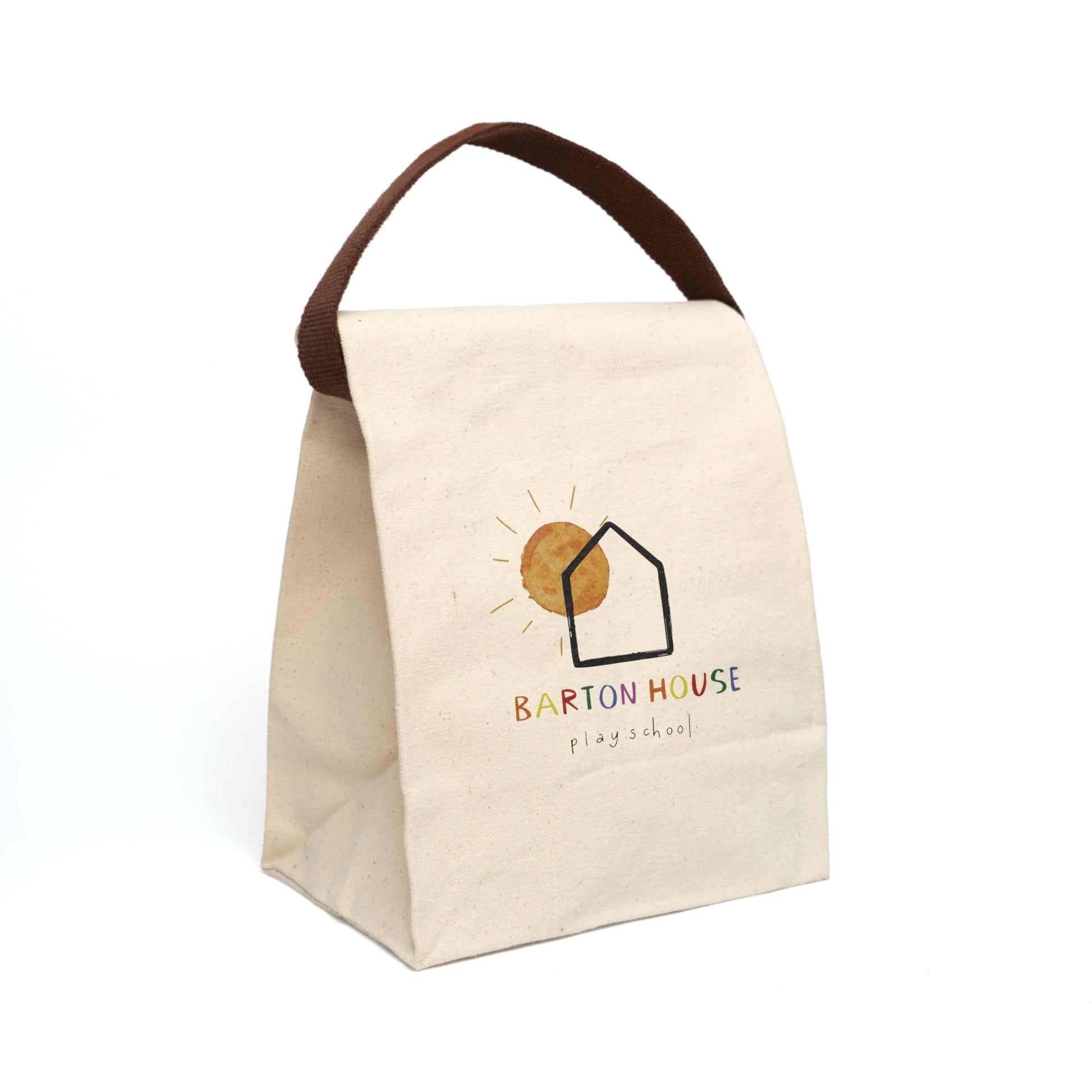Barton House Canvas Lunch Bag With Strap