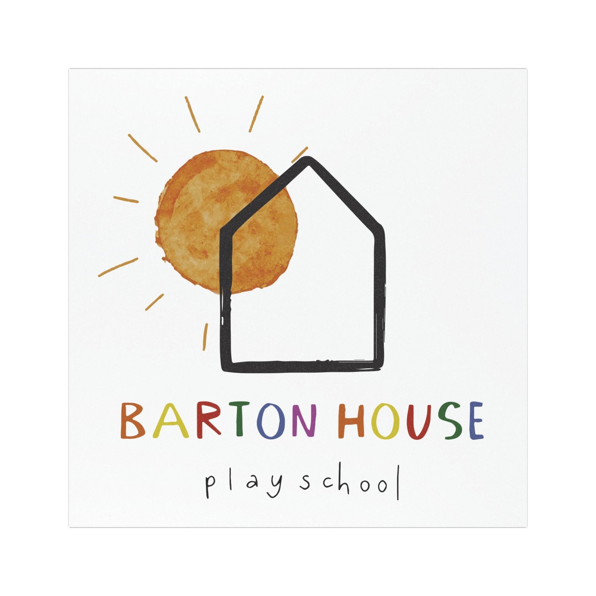Barton House Car Magnet
