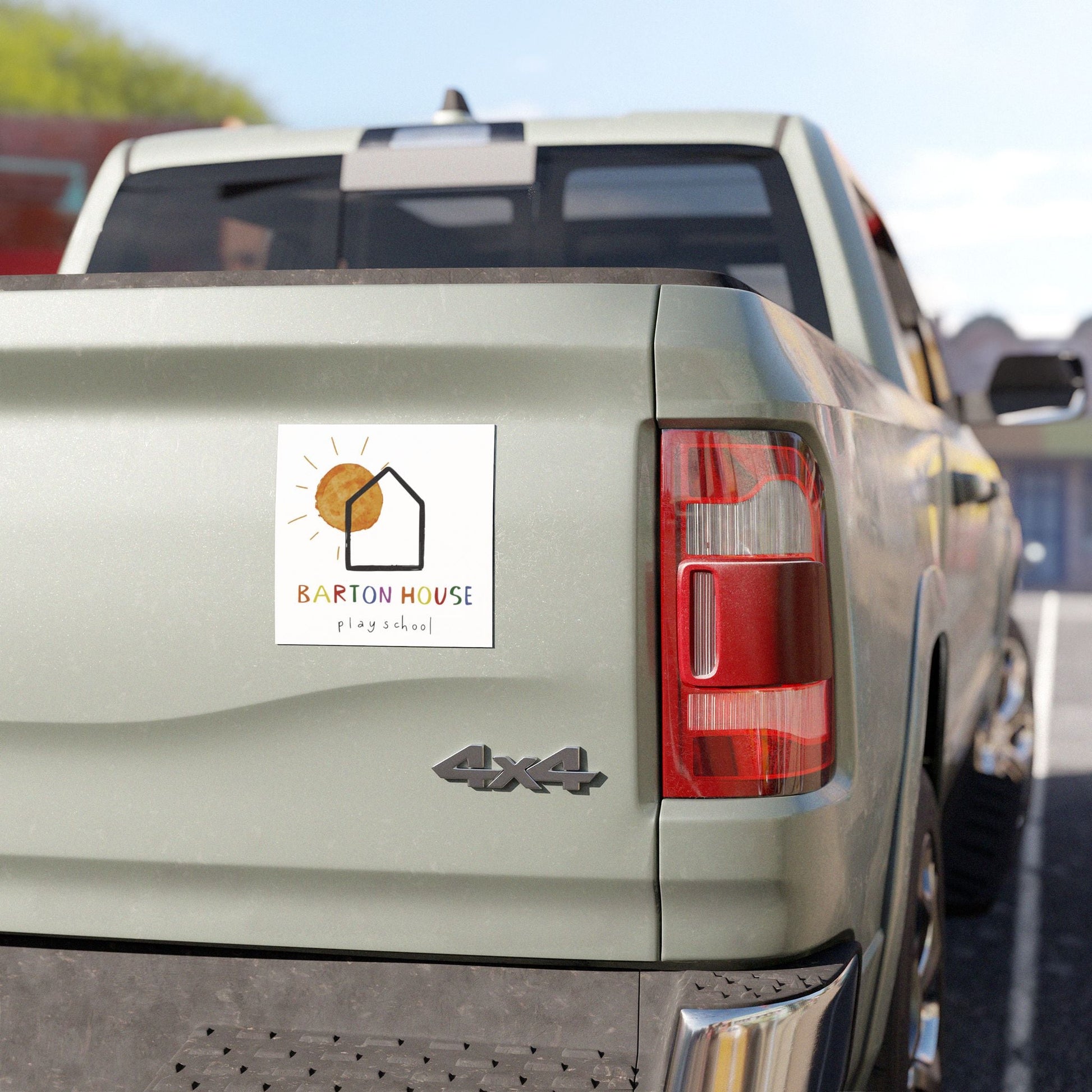 Barton House Car Magnet