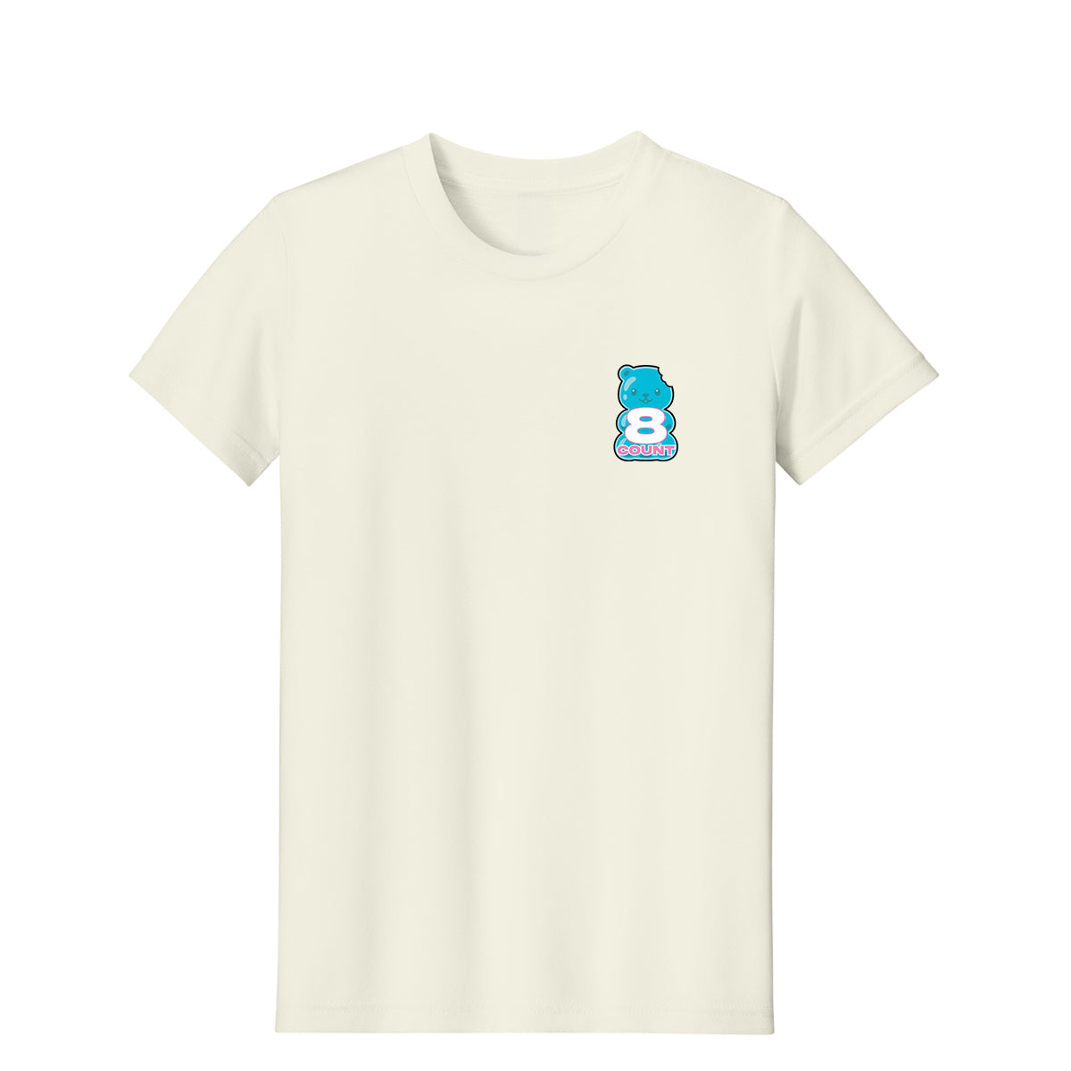 8 Count "Left No Crumbs" Youth Tee