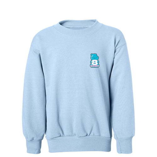 8 Count "Left No Crumbs" Youth Crewneck Sweatshirt