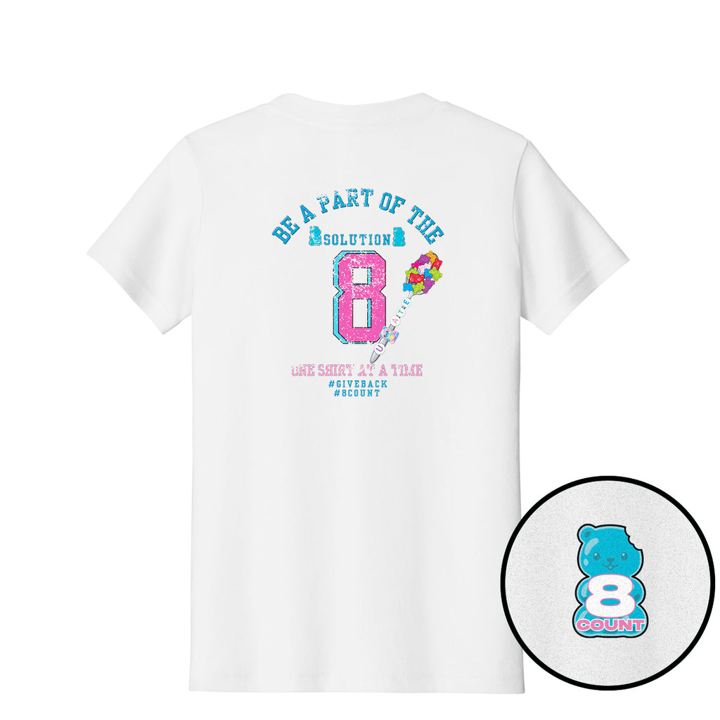 8 Count "Be a Part of the Solution" Youth Tee
