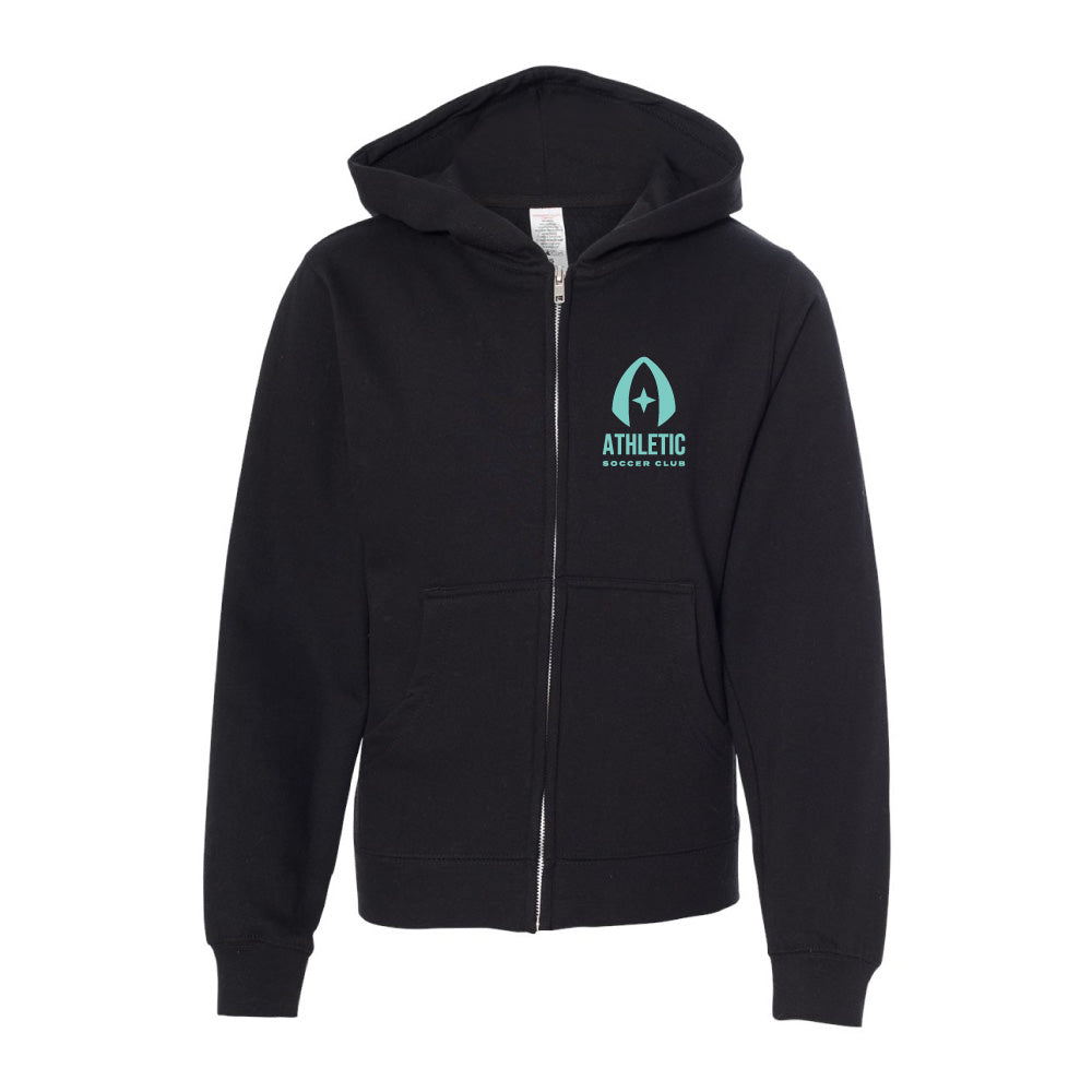 Athletics Soccer Club Youth Zip Hoodie