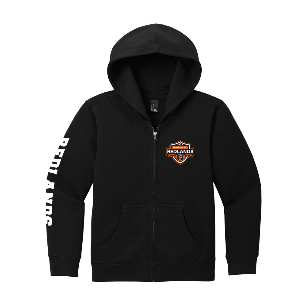 Redlands AYSO Spring Select Youth Zip Hoodie
