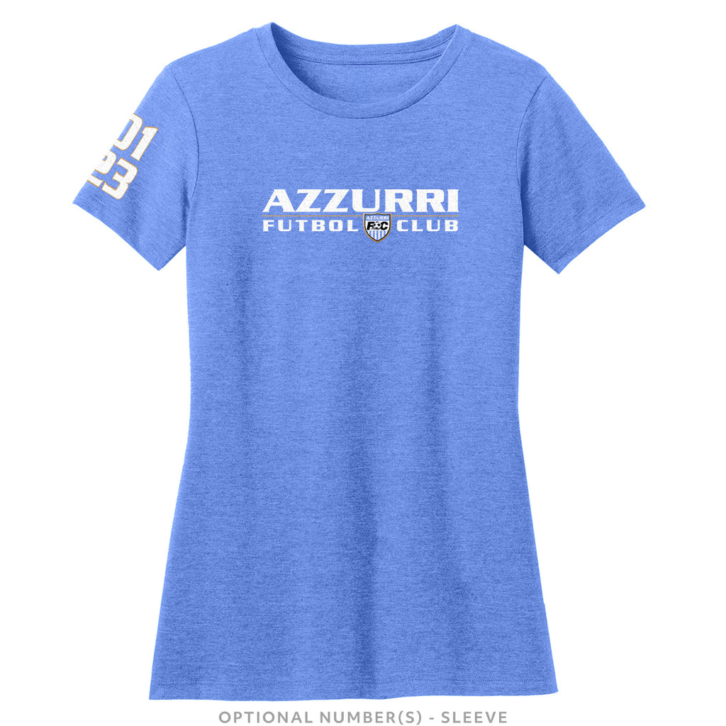 Azzurri Blue Frost Ladies T-Shirt