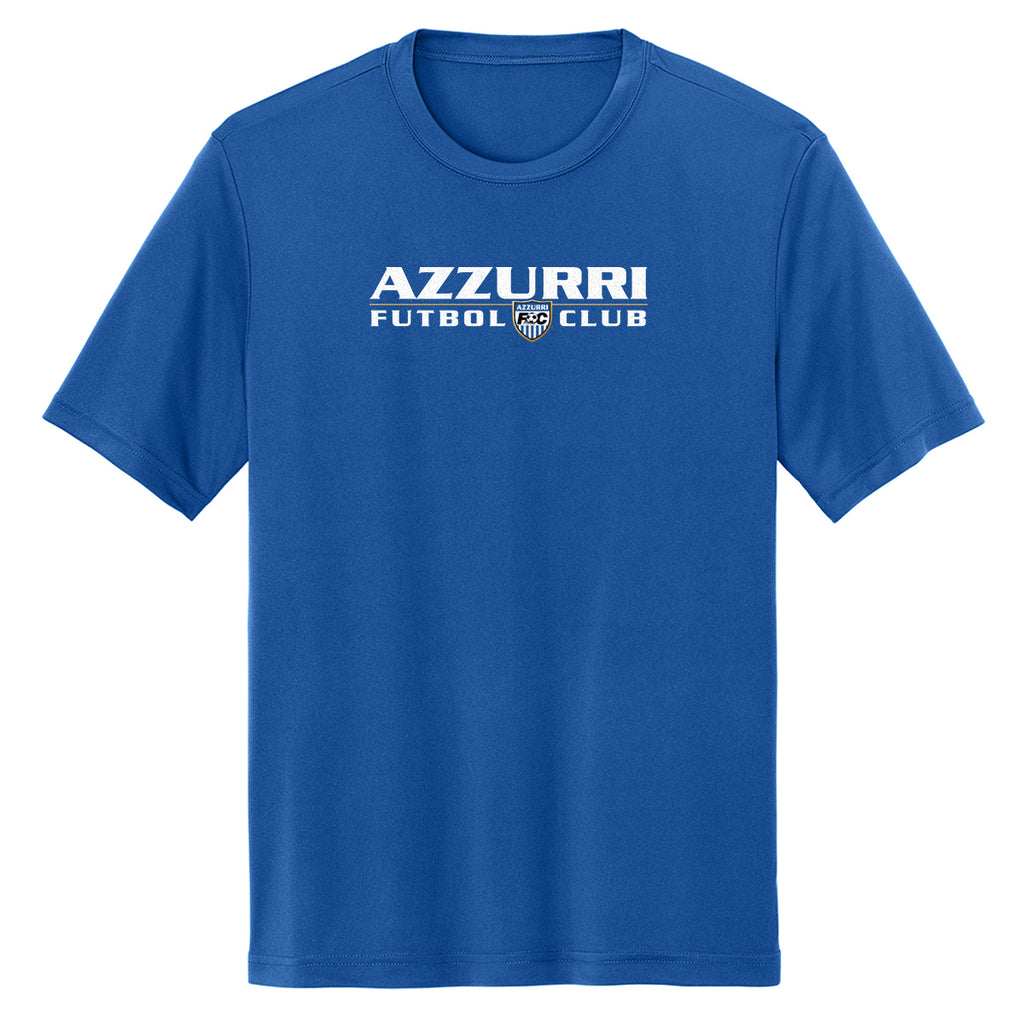 Azzurri Moisture-Wicking Poly Unisex T-Shirt