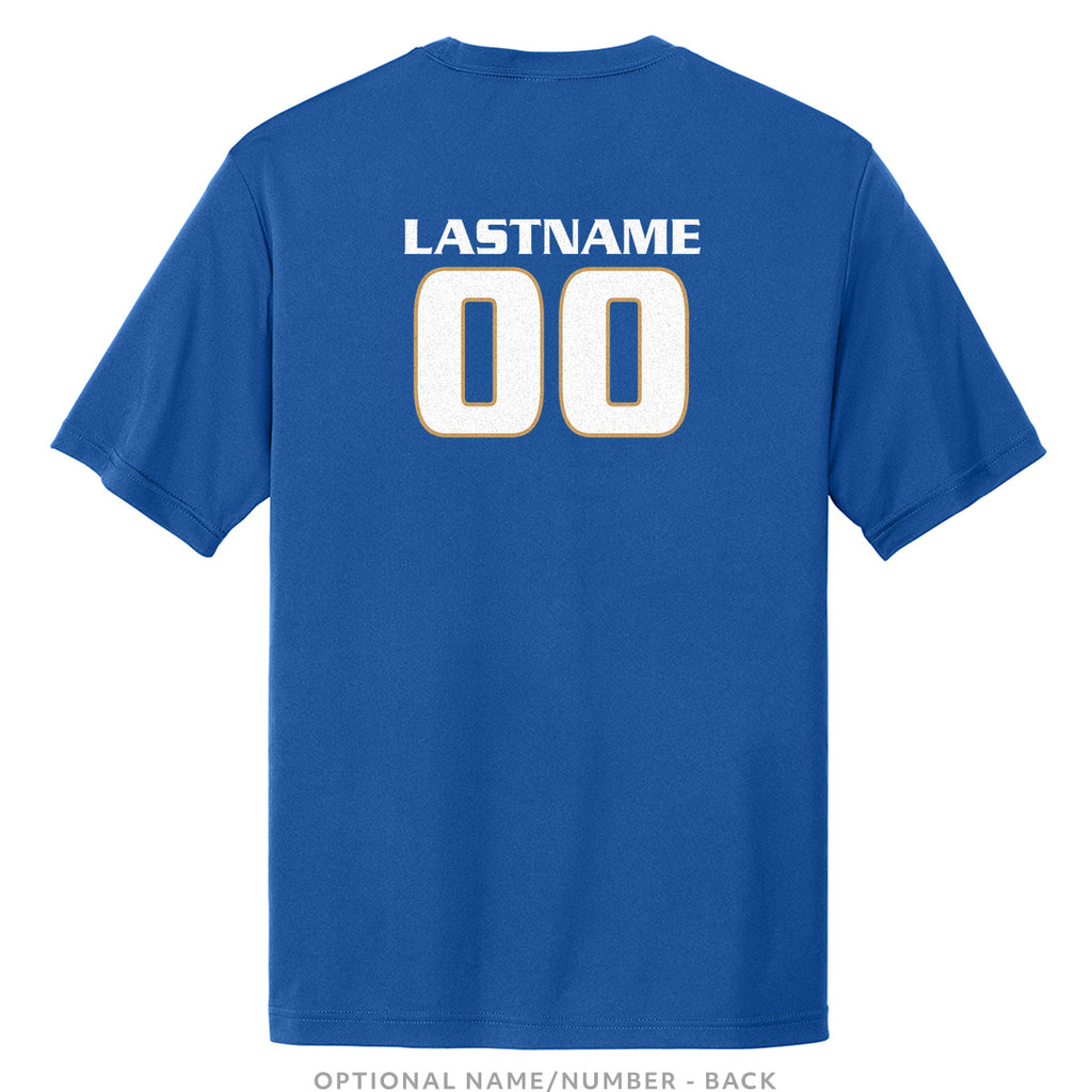 Azzurri Moisture-Wicking Poly Unisex T-Shirt