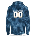 Azzurri FC Tie-Dyed Navy Hoodie