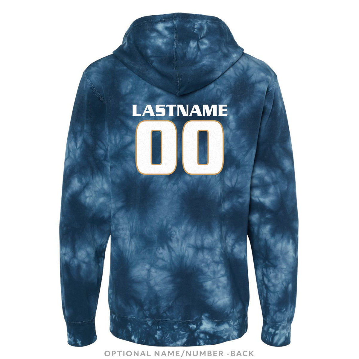 Azzurri FC Tie-Dyed Navy Hoodie