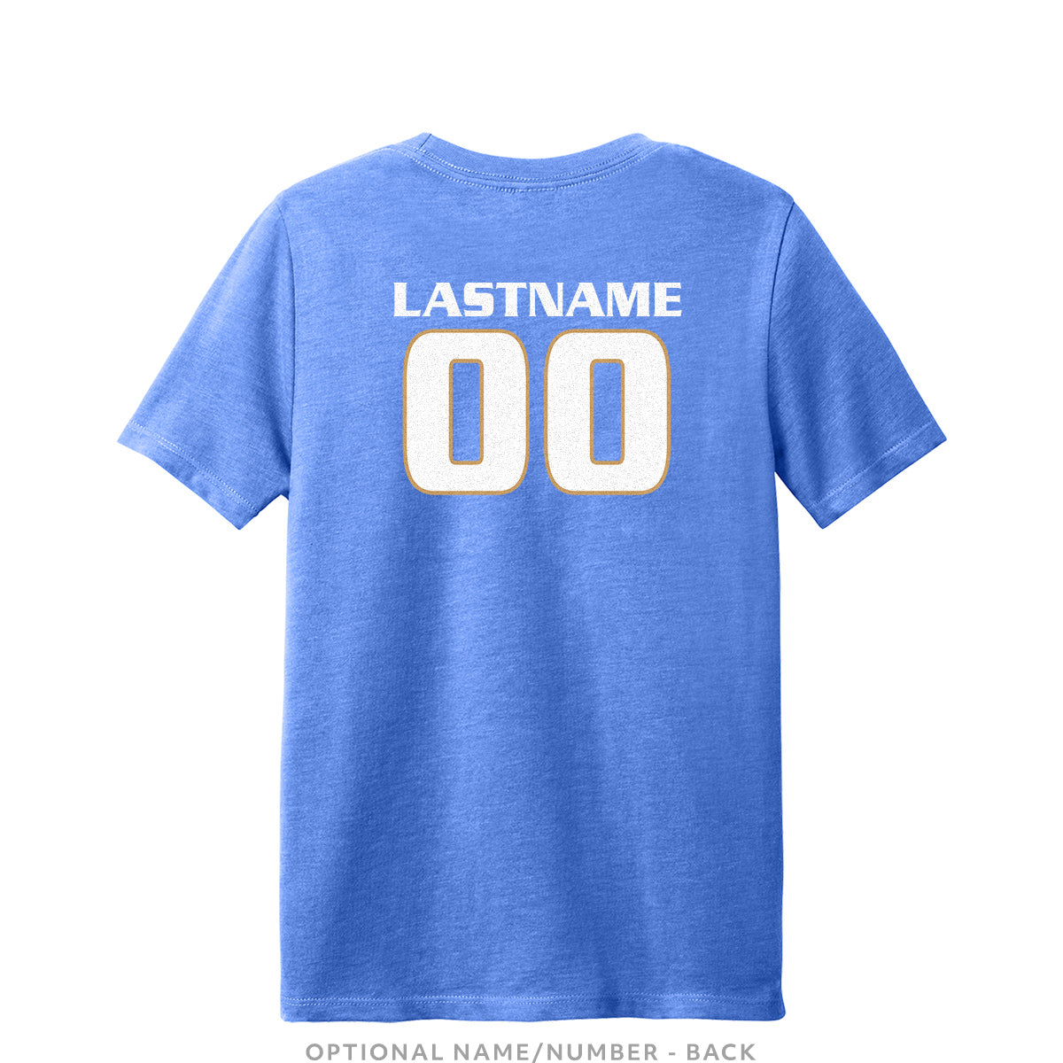 Azzurri FC Youth Heathered Blue T-Shirt