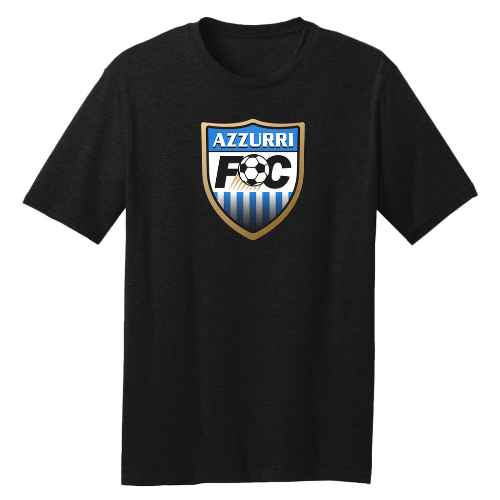Azzurri FC Emblem Black T-Shirt