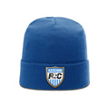 Azzurri FC Emblem Patch Royal Blue Beanie