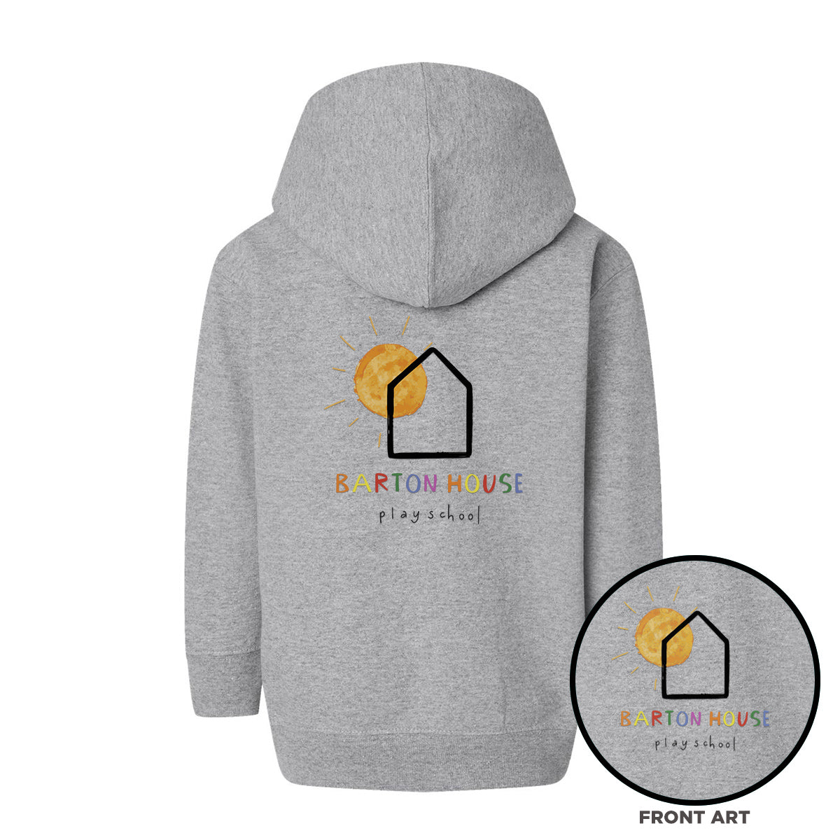 Barton House Toddler Full-Zip Fleece Hoodie Sweatshirt