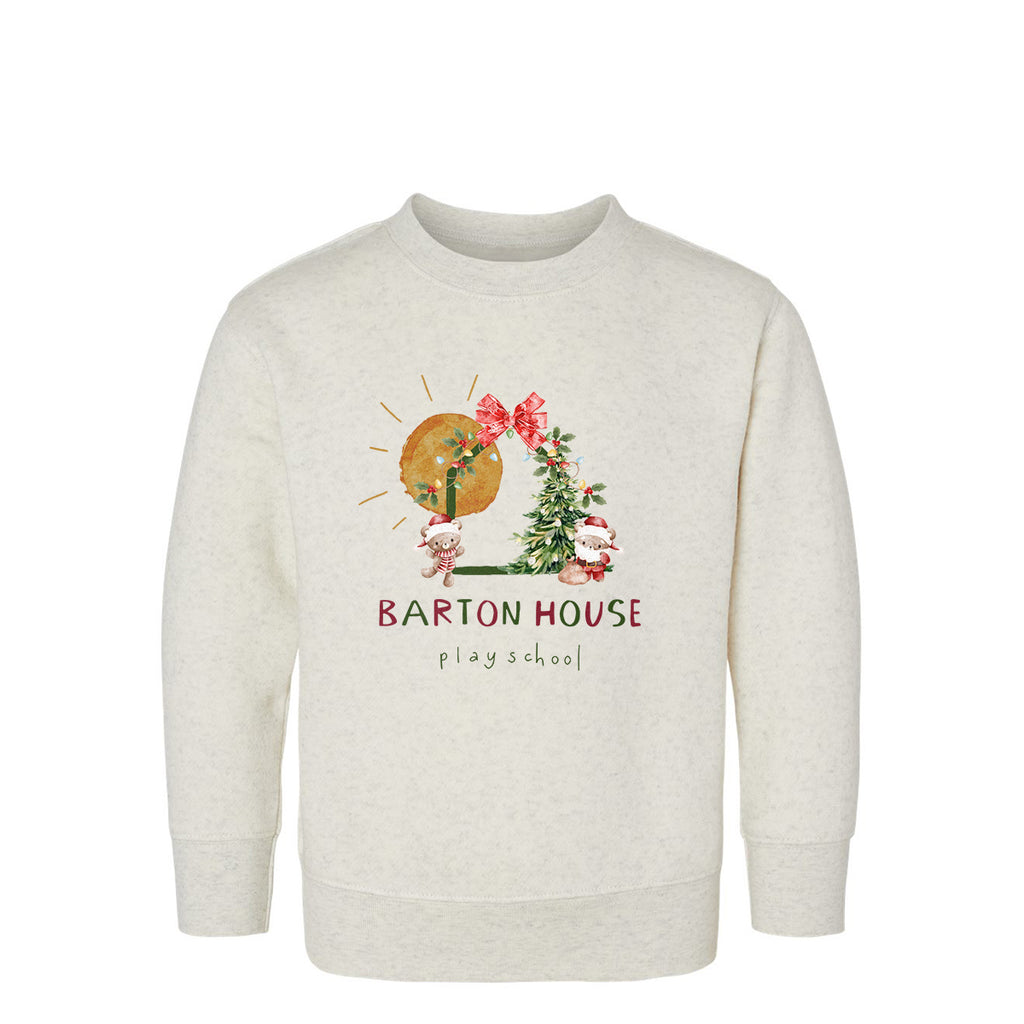 Barton House Winter 2025 Toddler Fleece Crewneck Sweatshirt