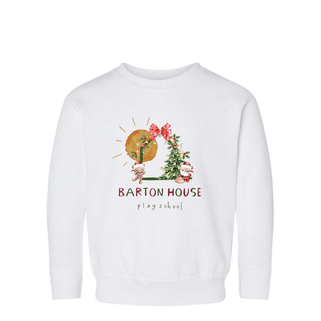 Barton House Winter 2025 Toddler Fleece Crewneck Sweatshirt