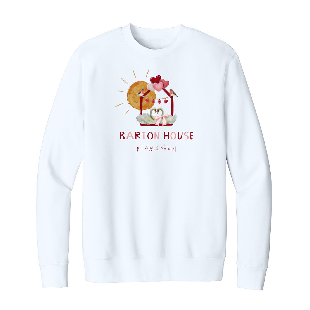 Barton House Valentine's Day 2026 Fleece Crew Sweatshirt