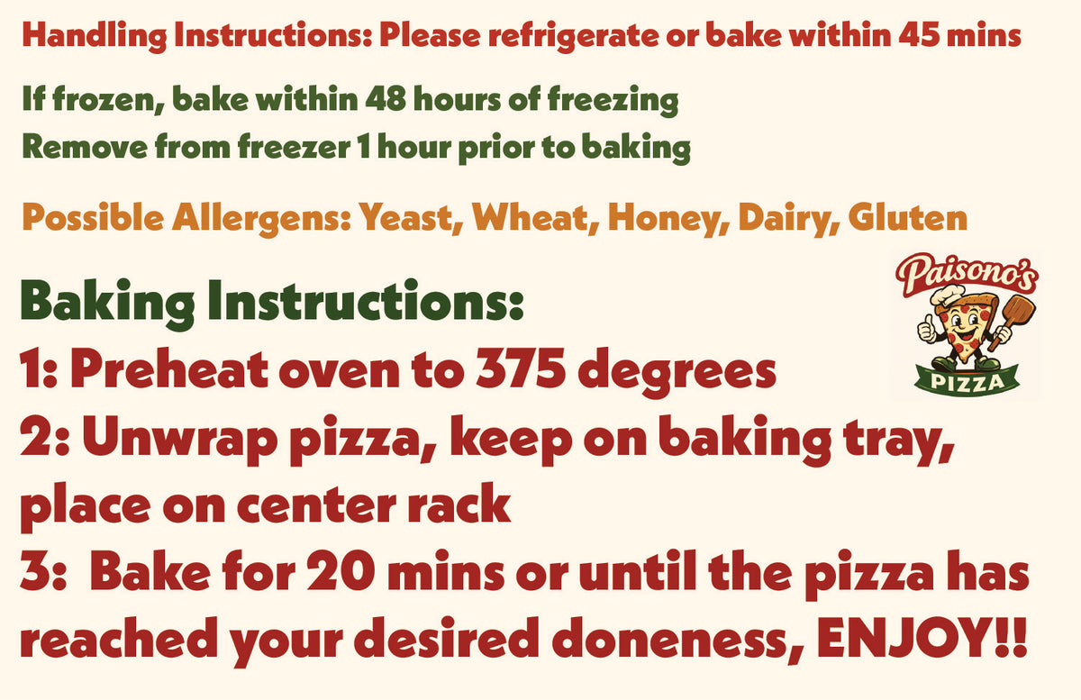 Paisono's Pizza T-Shirt