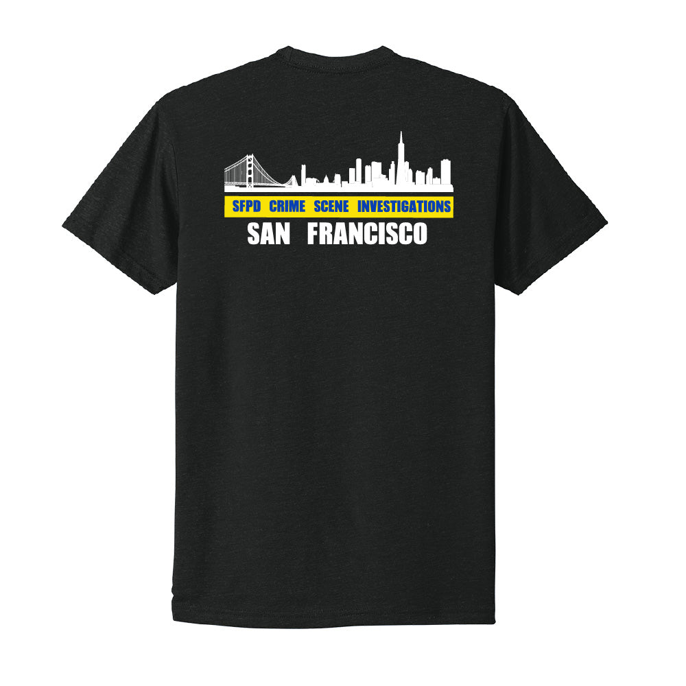 SFPD CSI Unit Skyline T-Shirt