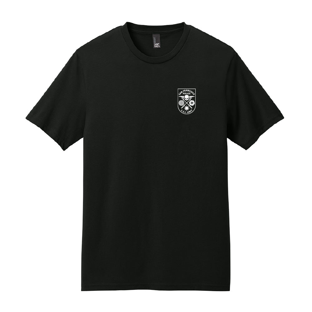 SFPD CSI Unit Skyline Midweight Cotton T-Shirt