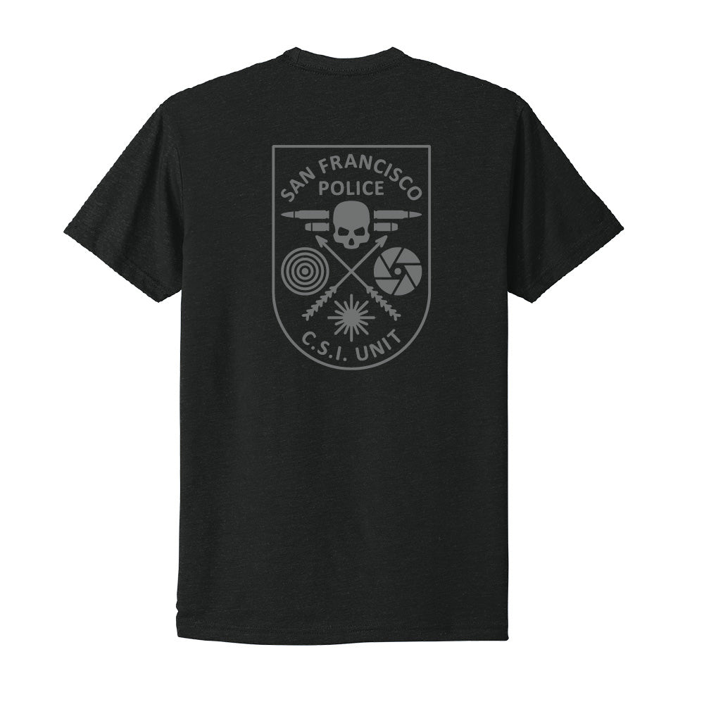 SFPD CSI Unit Emblem T-Shirt