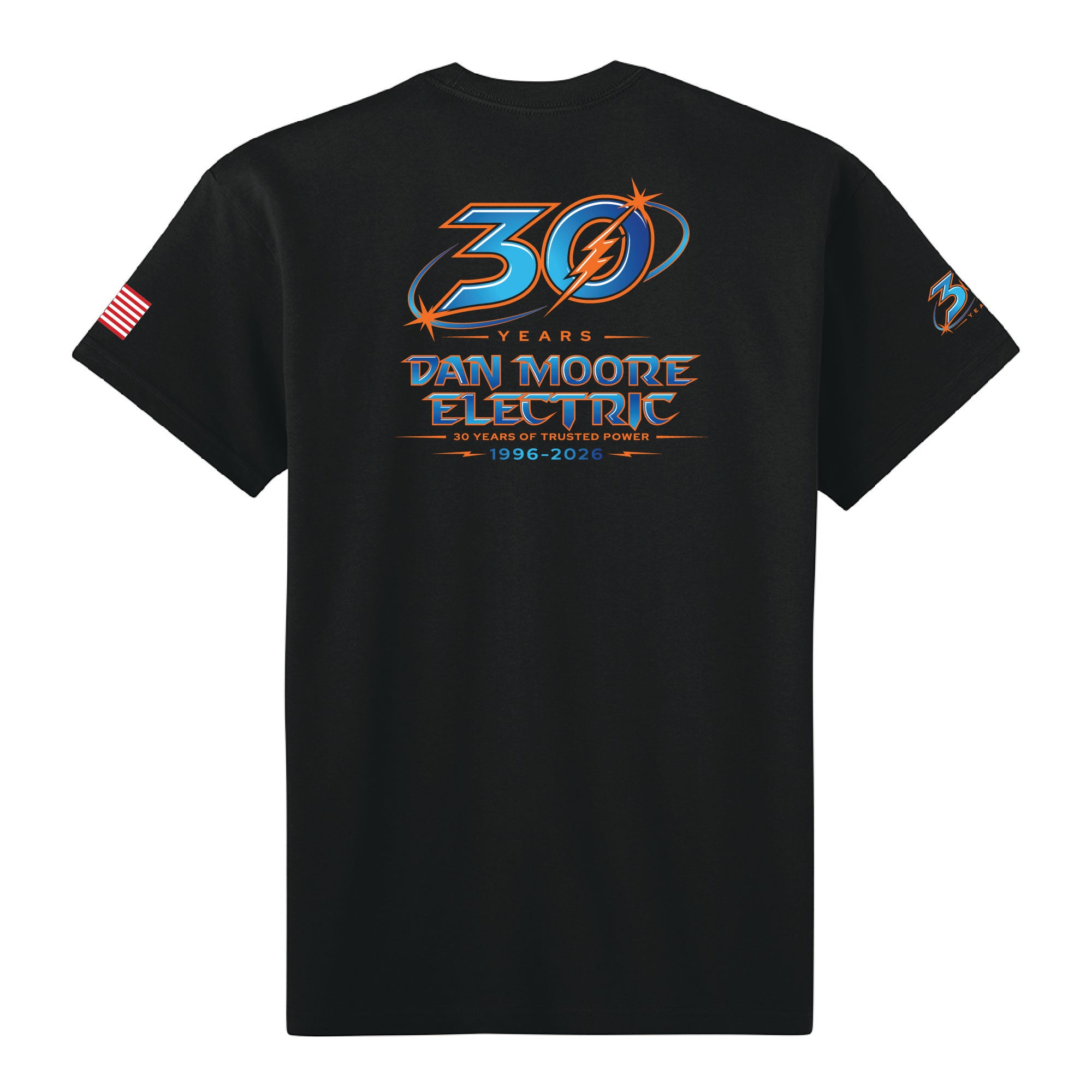 Dan Moore Electric 30 Year Premium Heavyweight T-Shirt