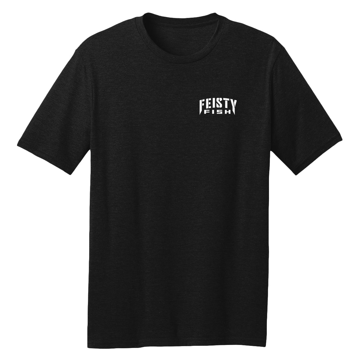 Feisty Fish Left Chest/Back Branded Premium T-Shirt