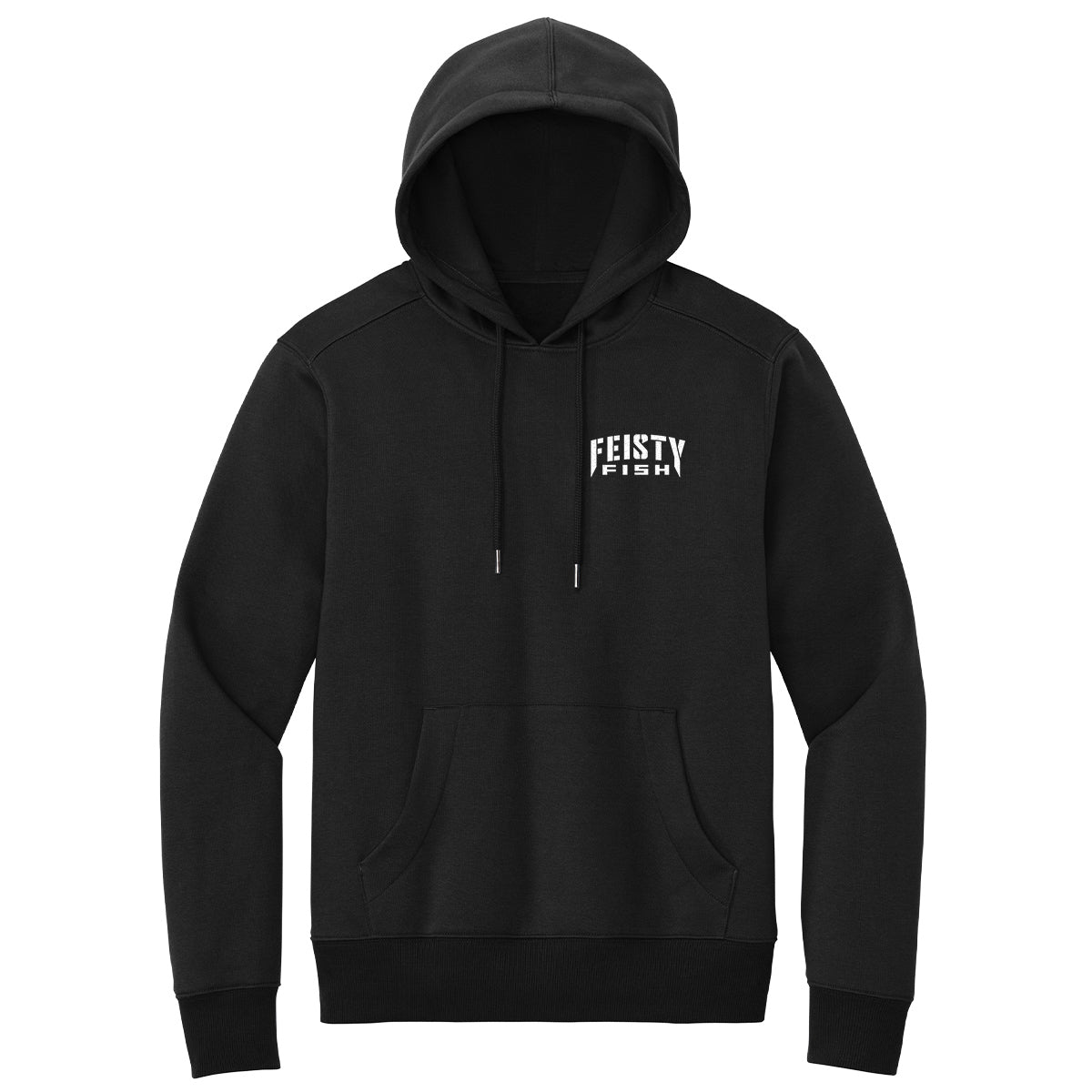 Feisty Fish Left Chest/Back Branded Premium Hoodie