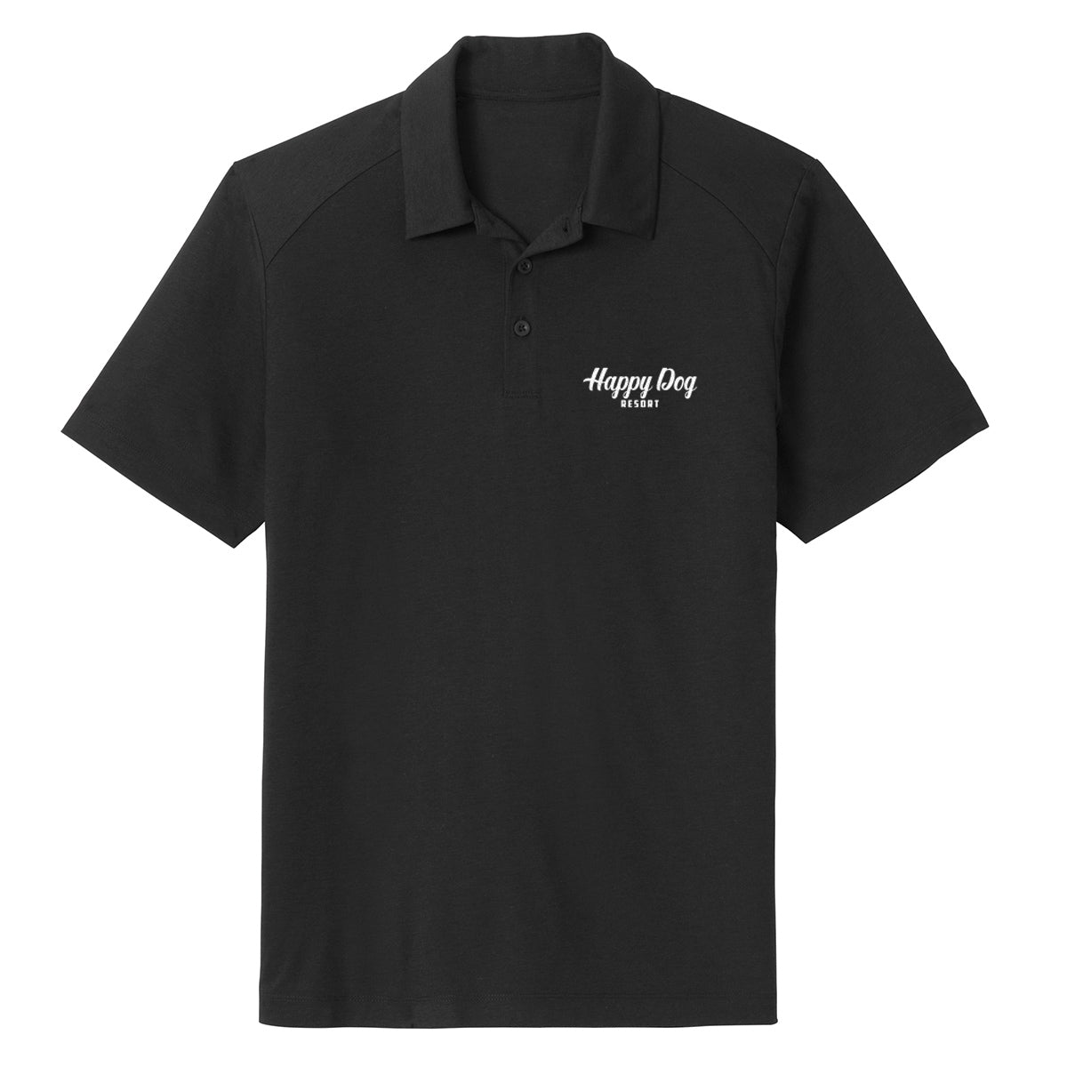 Happy Dog Men's Performance Wicking Polo