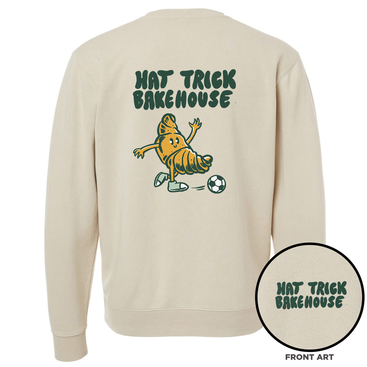 Hat Trick Bakehouse Premium Pigment-Dyed Sweatshirt