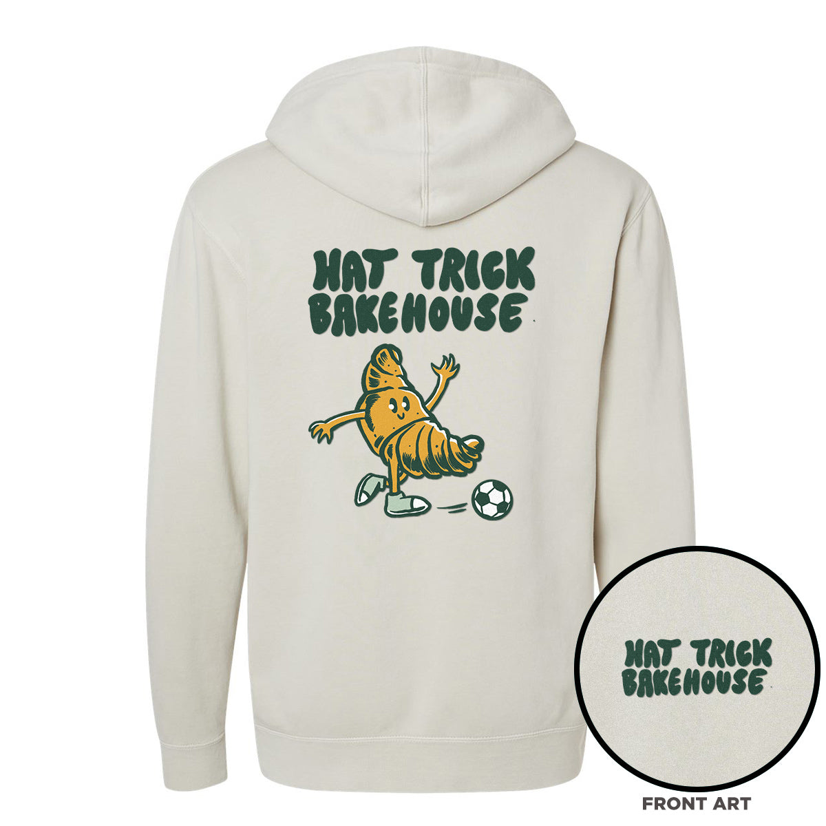 Hat Trick Bakehouse Premium Pigment-Dyed Hoodie