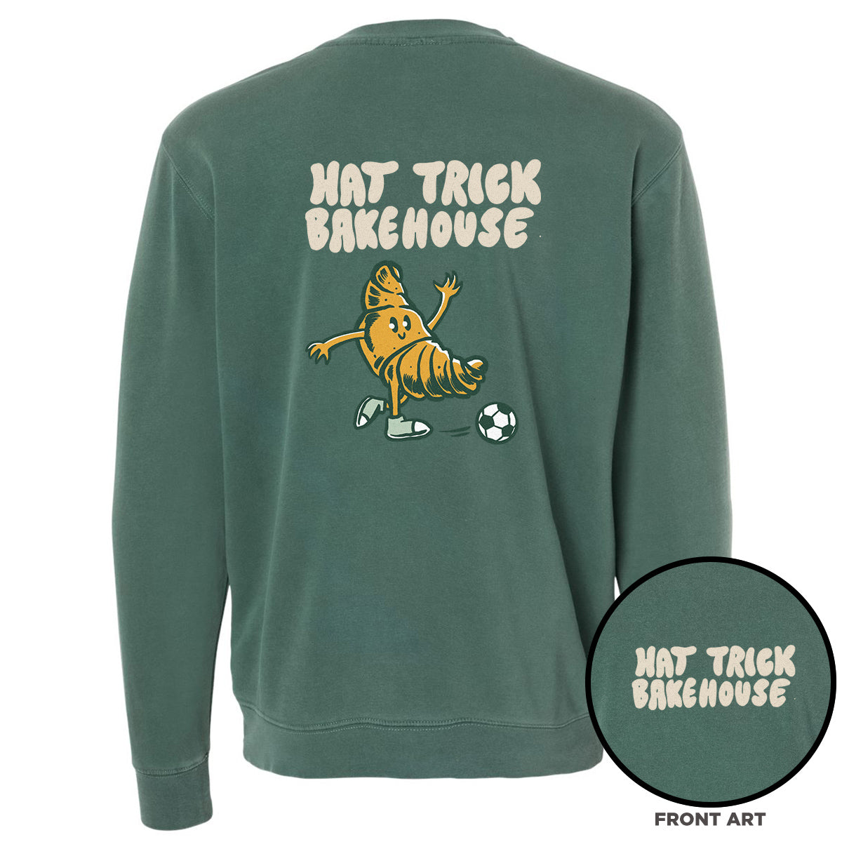 Hat Trick Bakehouse Premium Pigment-Dyed Sweatshirt