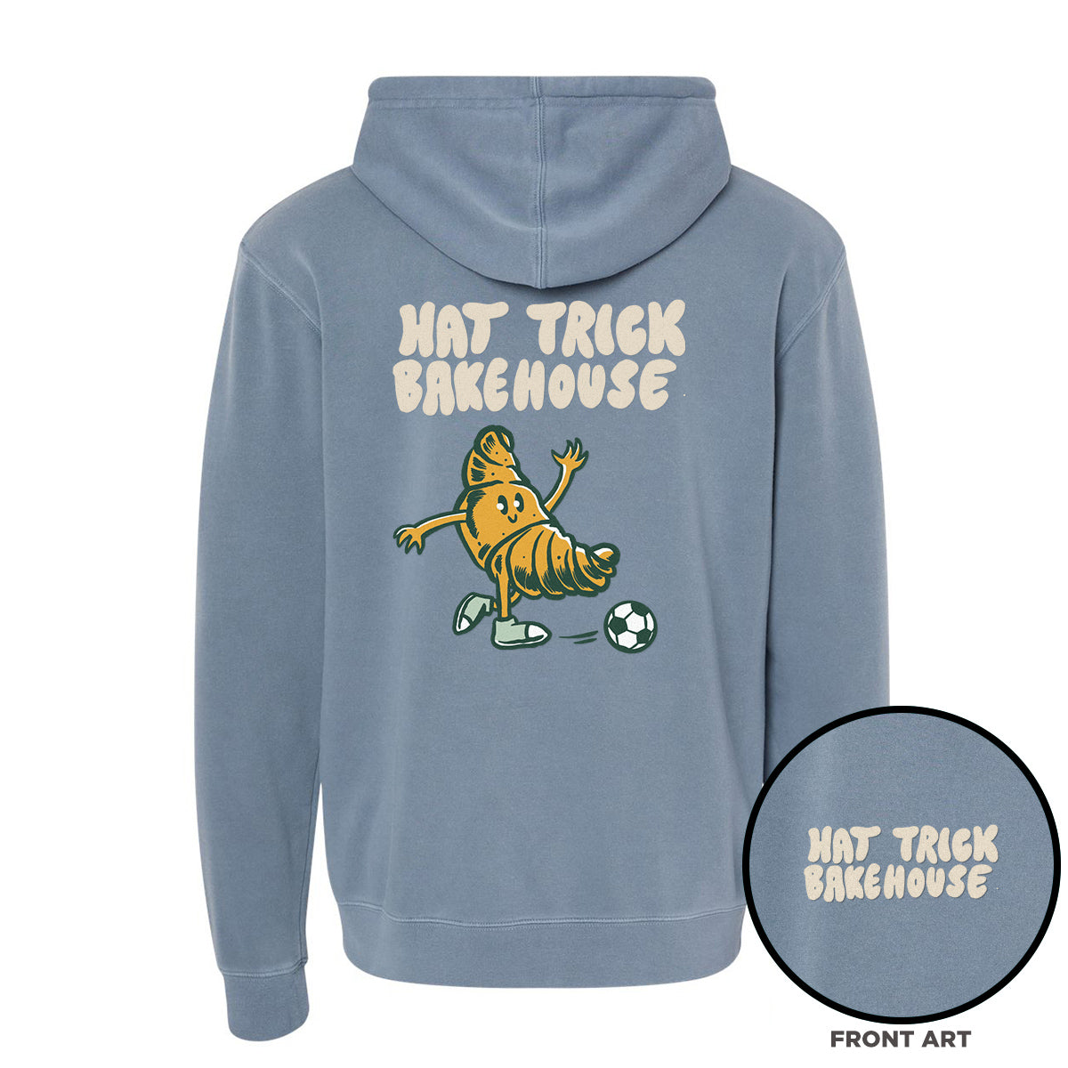 Hat Trick Bakehouse Premium Pigment-Dyed Hoodie