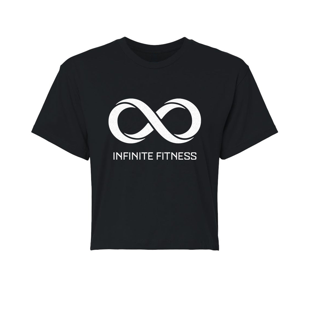 Infinite Fitness Branded Women's Crop Top