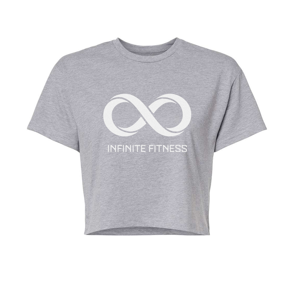 Infinite Fitness Branded Women's Crop Top