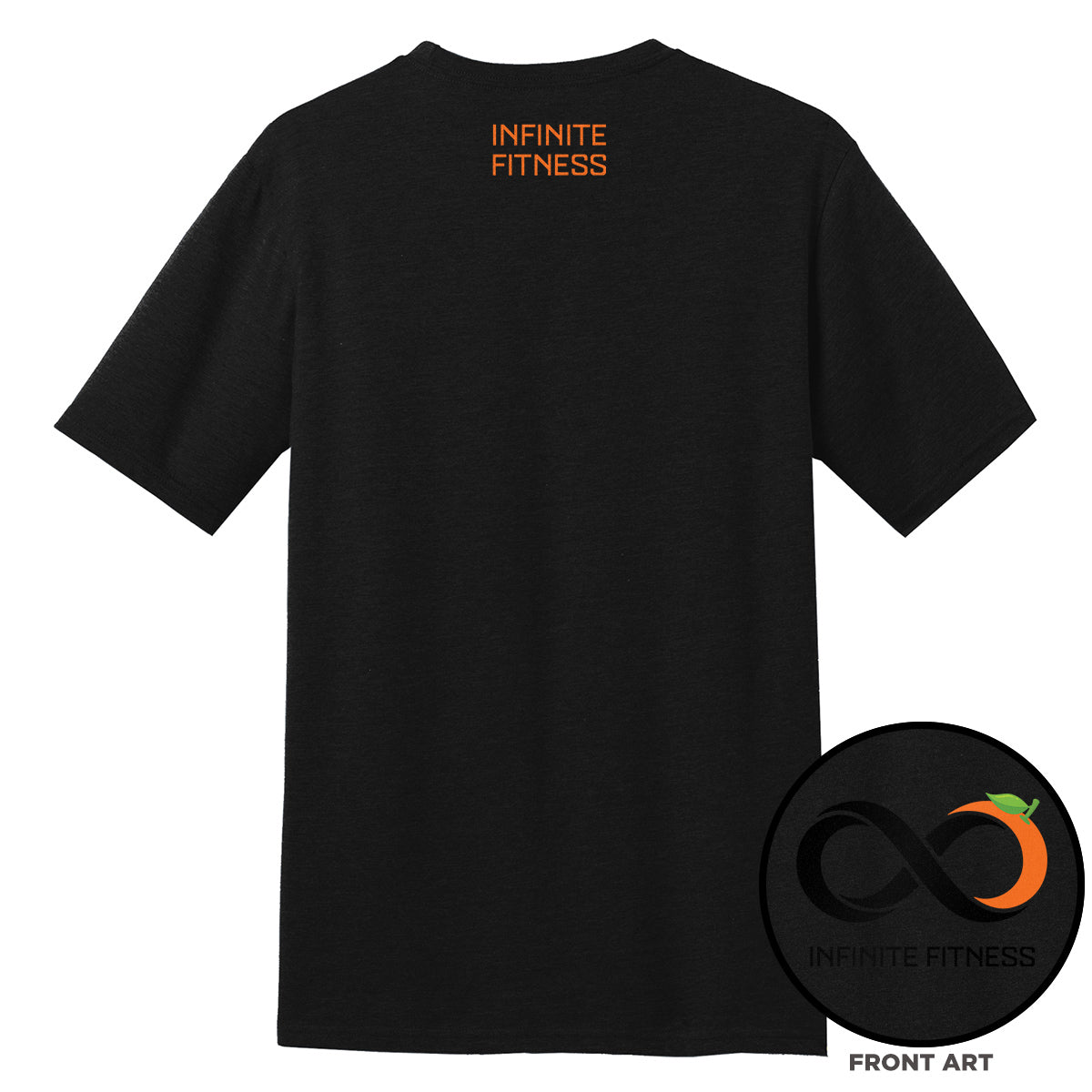 Infinite Fitness Orange T-Shirt