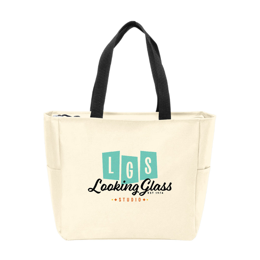 Looking Glass Studio Essential Zip Tote