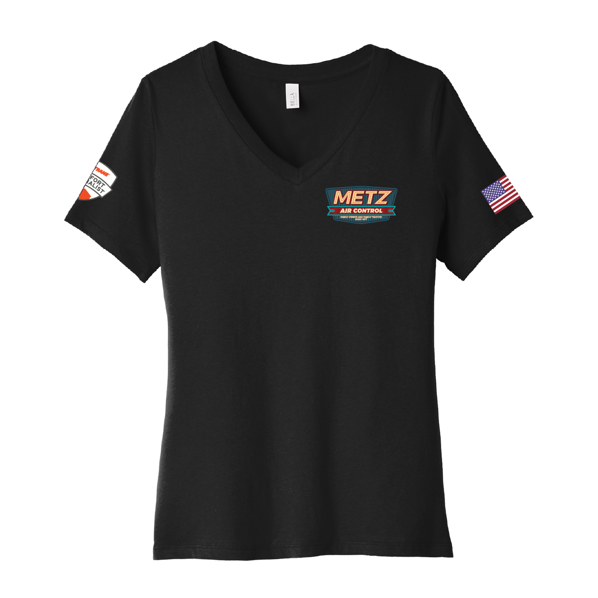 Metz Relaxed V-Neck T-Shirt