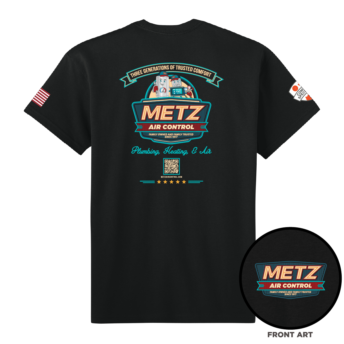 Metz Premium Heavyweight T-Shirt