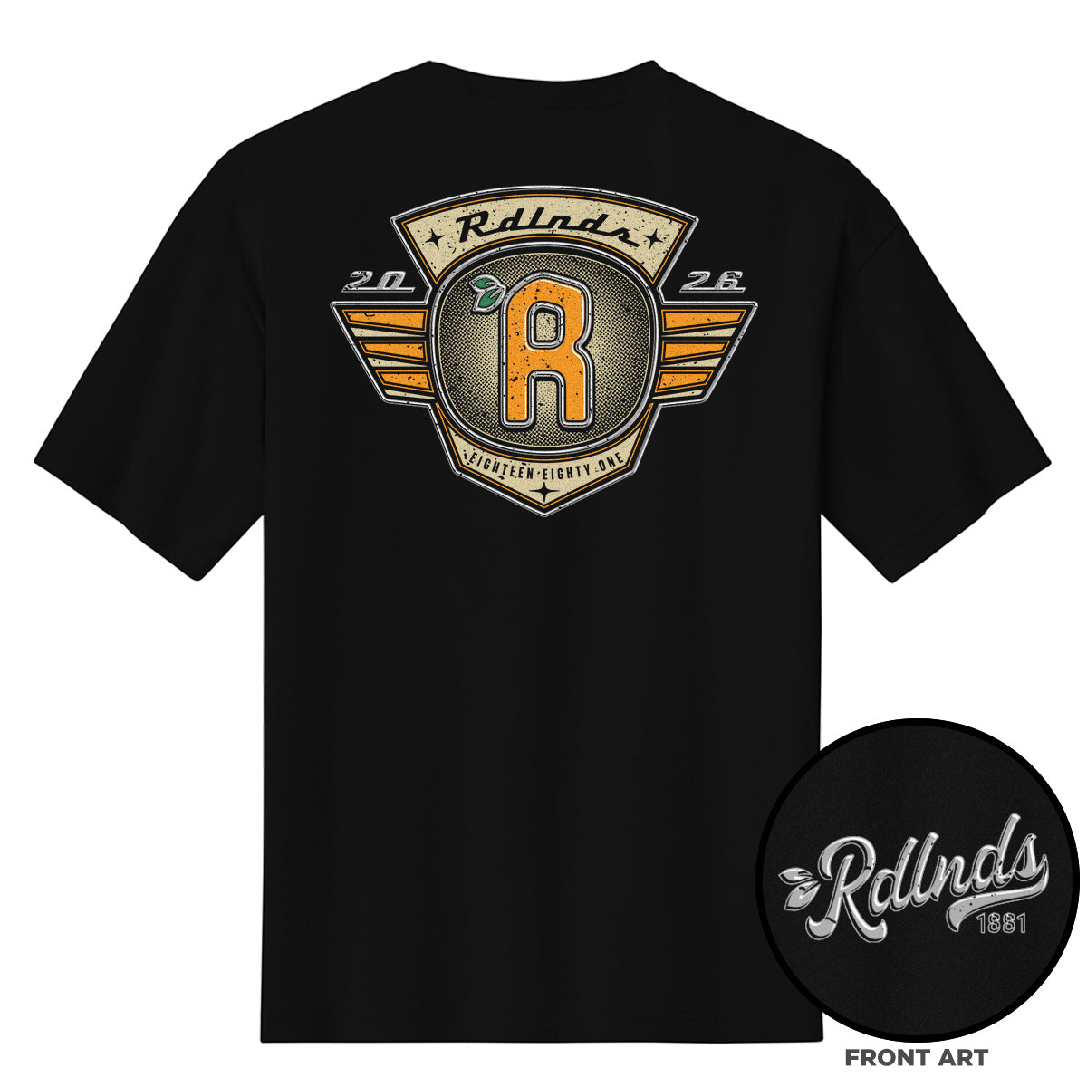 RDLNDS x Redlands Car Club Car Show Tee