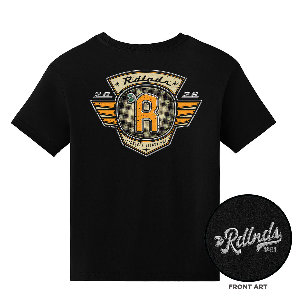 RDLNDS x Redlands Car Club Car Show Youth Tee