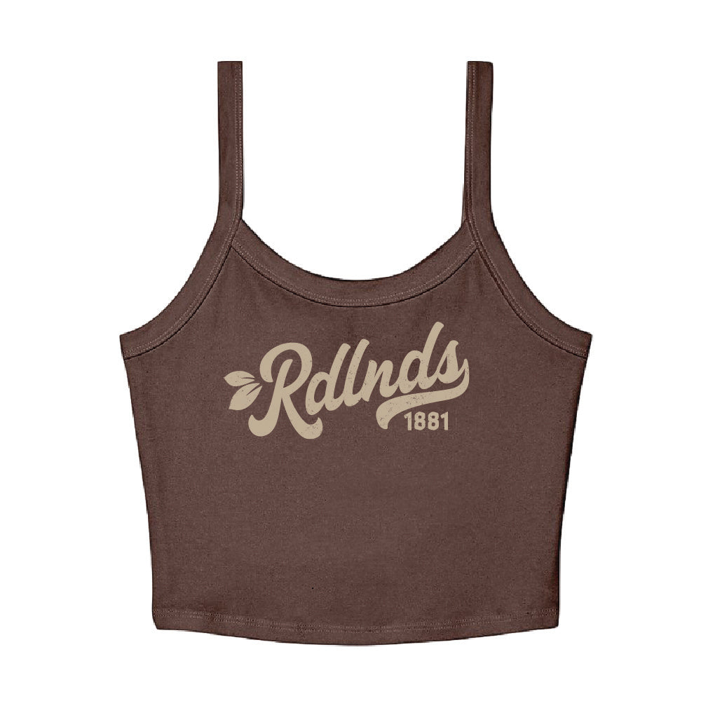 RDLNDS Classic Micro Rib Spaghetti Strap Tank