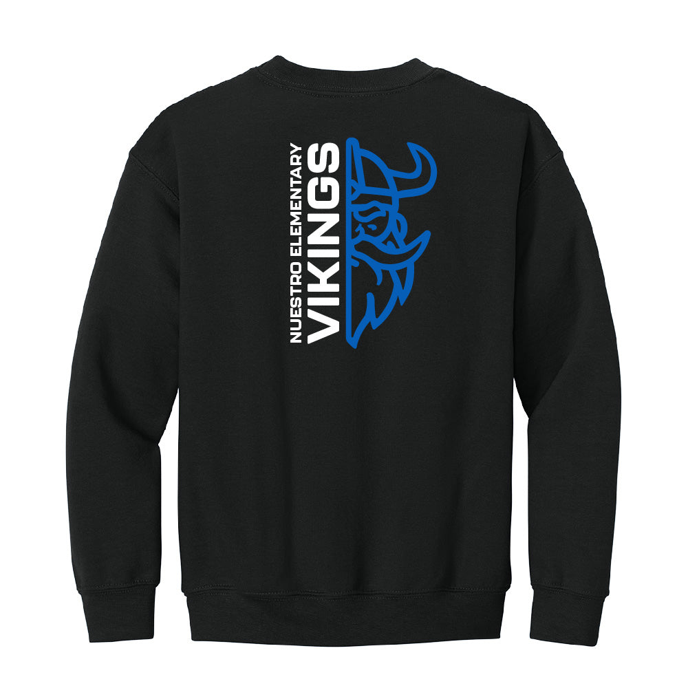 Nuestro School Kids Helm Crewneck Sweatshirt