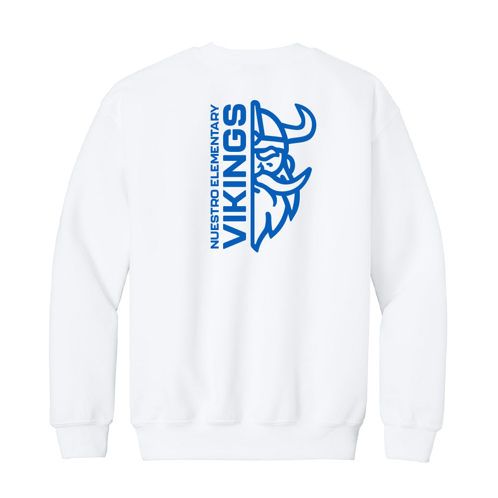 Nuestro School Kids Helm Crewneck Sweatshirt