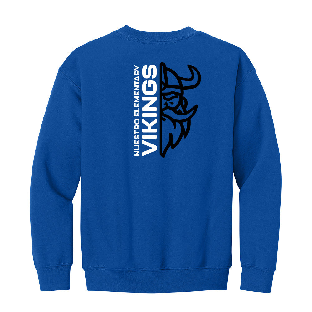 Nuestro School Kids Helm Crewneck Sweatshirt