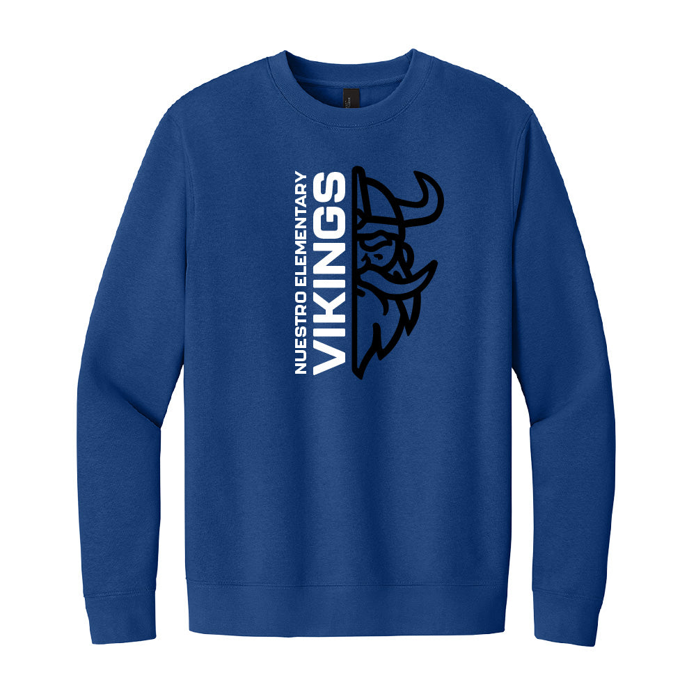 Nuestro School Vikings Crewneck Sweatshirt