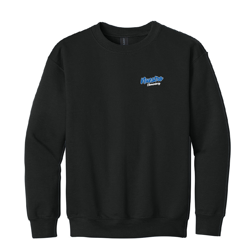 Nuestro School Kids Spirit Crewneck Sweatshirt
