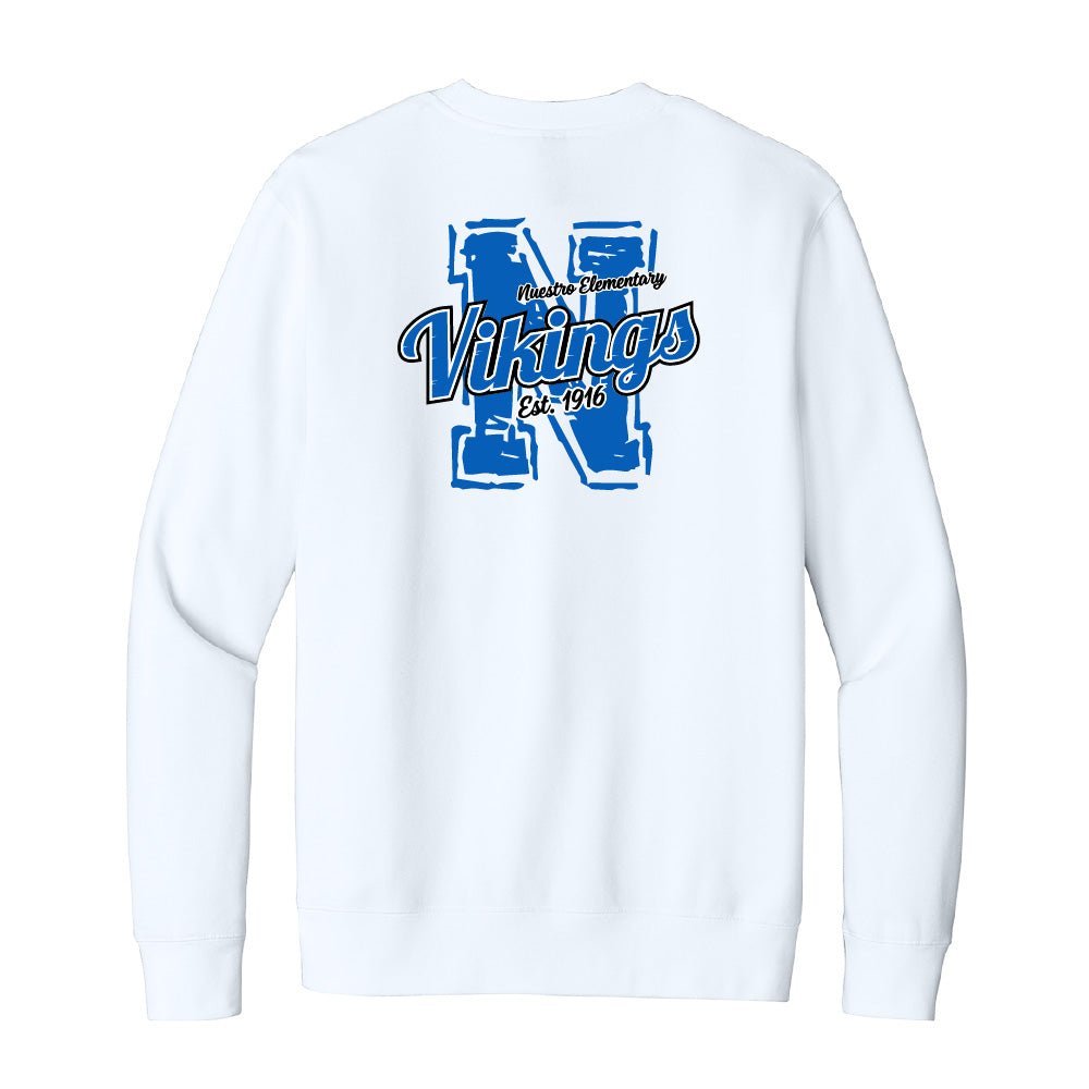 Nuestro School Spirit Crewneck Sweatshirt