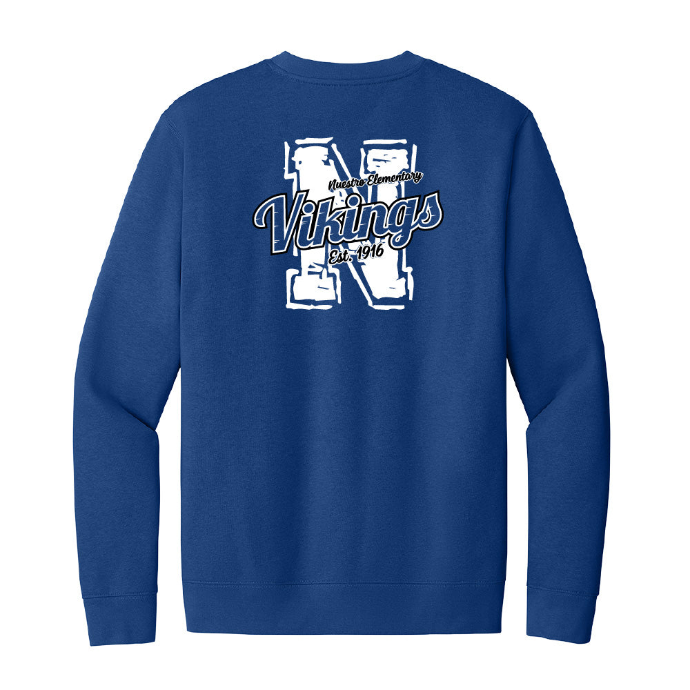 Nuestro School Spirit Crewneck Sweatshirt