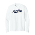 North Valley Baseball Script Long Sleeve T-Shirt - Multiple Colorways